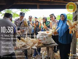 Polri Berkomitmen Serta Berperan Aktif Mendukung Pembangunan Nasional, Khususnya di Bidang Ketahanan Pangan