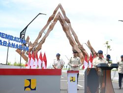 Resmikan Jembatan Kabanaran, Prabowo Subianto Infrastruktur ini Akan Memangkas Jarak Tempuh Masyarakat yang Sebelumnya Harus Memutar Jauh
