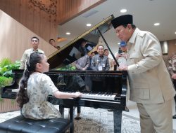 Pianis Cilik Anjani Bikin Presiden Prabowo Terhenti Saat Resmikan RS KEI Surakarta