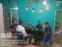 Silaturahmi Kelurahan Cigoong Sambut Lurah Baru.