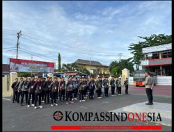 54 Orang Calan Siswa Bintara Brimob Polres Lahat Menjalani Pemeriksaan Administrasi Tahap Awal