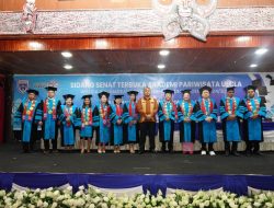 Wabup Taput Sampaikan Orasi Ilmiah, Dorong Lulusan Menjadi Generasi 4B