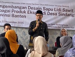 Pengembangan Desain Sapu Lidi Sawit Menuju Produk Ekspor Didesa Sindanghela.