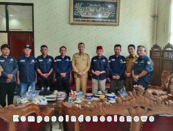 Nyatakan Dukungan terhadap Program Pembangunan dan Pinjaman Daerah ke PT SMI, IWO Lamtim Audiensi dengan Sekda