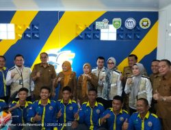 PLN UID S2JB Melaunching Bengkel Konversi Sepeda Motor Listrik Di SMK Negeri 2 Palembang