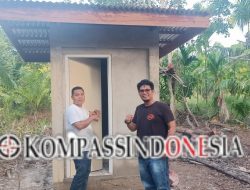 Pemdes Pangkalan Batang Pastikan Pembangunan WC Bantuan Hampir Rampung, Target Tingkatkan Sanitasi Warga Miskin