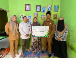 Keluarga Almarhum Agus Saepudin, Menerima Santunan BPJS Tenagakerjaan.