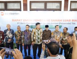 RUPS-LB Sahkan Bank Jatim sebagai Pemegang Saham Pengendali Kedua Bank Banten