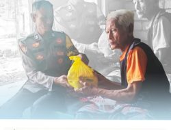 Anggota Polsek Praya Tengah, Bhabinkamtibmas Kelurahan Jontlak Berbagi dalam Bingkai Kepedulian Sesama