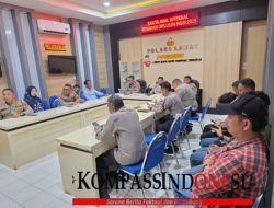 Dalam Rangka Kesiapan Pos Pam Dan Yan Oprasi Lilin Musi 2025 GELAR rakaor Internal