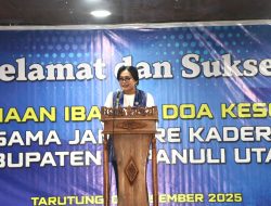 Doa Keselamatan dan Aksi Sosial Kader PKK Kabupaten Tapanuli Utara Wujud Keperdulian atas Dampak Bencana Alam