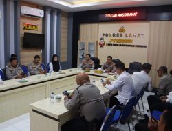 Kapolda Sumatera -Selatan Beri Arahan Tentang Penanganan Bencana Alam Melalui Zoom Meting.