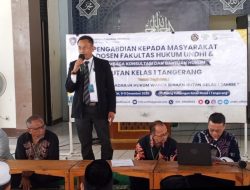Universitas Dharma Indonesia (UNDHI) Menyelenggarakan Kegiatan Sosialisasi dan Edukasi Hukum Kepada warga Binaan Lapas Jambe