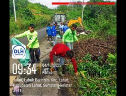 Dinas Lingkungan Hidup Kabupaten Lahat Sigap Tangani Tumpukan Sampah yang Viral di Media Sosial