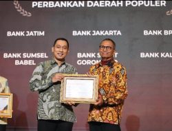 Bank Banten Raih Penghargaan Sebagai Perbankan Daerah Terpopuler pada Disway Award 2025