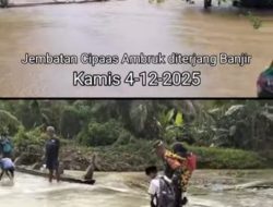 Derasnya Aliran Sungai Cipaas, Memutus Akses Warga Cikeusik