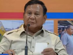 Tiba di Aceh, Presiden Prabowo Subianto Pimpin Rapat Terbatas