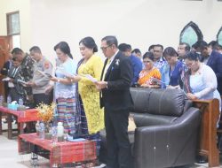 Bupati Tapanuli Utara Hadiri Natal Oikumene Kecamatan Pangaribuan, Ajak Masyarakat Perkuat Kepedulian dan Kebersamaan