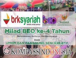 BRK Syariah Hadir untuk UMKM, Bagi Reward Transaksi QR di Milad ke-4 BEO Bengkalis