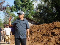 Bupati Tapanuli Utara Tinjau Langsung Lokasi Banjir di Kecamatan Purbatua