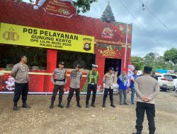 Personel Polres Lahat Gelar Apel Ke Dua operasi Lilin Musi