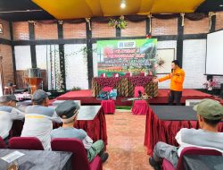 Bela Negara di Garis Terdepan, Puluhan Linmas Trihanggo Laksanakan Pelatihan Penanggulangan Bencana