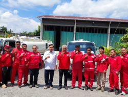 PMI Yogyakarta, Kembali Kirim Bantuan 5 Unit Truk Tangki dan 10 Personel ke Sumatera