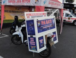 Mudik Aman! Polresta Banyuwangi Hadirkan Layanan Tambal Ban dan Bensin Gratis