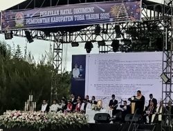 Perayaan Natal Oikumene Kabupaten Toba