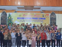 Kapolres Samosir Ajak Doakan Korban Bencana dalam Perayaan Natal 2025