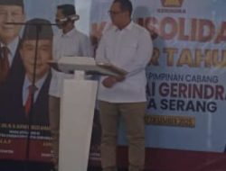 Akhir Tahun 2025, Walikota Serang Selenggarakan Konsolidasi Partai
