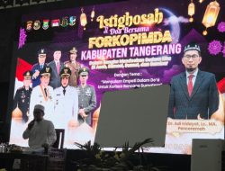 Bupati Moch Maesyal Rasyid, Menghadiri Doa Bersama Forkopimda Tangerang