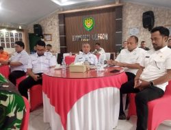 Rapat Koordinasi Kesiapan Penanggulangan Bencana Kodim 0623 Cilegon bersama OPD terkait dan Relawan Kebencanaan.