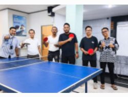 Sambut HUT BRI ke-130, BRI BO Ciputat Gelar Brilian Sportacular Perlombaan Tenis Meja