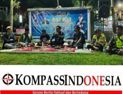 Malam TAHUN BARU Edukatif: KETUA PGRI SMP PRAYA BARAT L. MUH WIRENTANA DAN KADES SLAMET RIADI Bersama Pemuda Perangi Narkoba