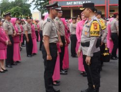 Delapan Puluh Dua Personell Anggota Polres Lahat Mendapatkan Kenaikan Pangkat Atas Didikasi Dan Loyalitas Dalam Kenerja yang Froposional .