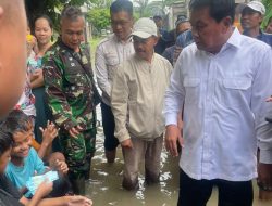 Bupati dan Camat Rajeg, Tinjau Banjir di Perumahan Nuansa Mekarsari Rajeg