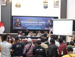 Polresta Banyuwangi Rilis Capaian Kinerja 2025, Pengungkapan Kasus dan Pelayanan Publik Meningkat