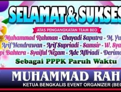 Ketua BEO Bengkalis Sampaikan Ucapan Selamat atas Pelantikan PPPK Paruh Waktu Tim BEO dan Istri Tercinta