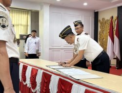 Komitmen Perkuat Integritas, Kepala Lapas Kelas IIA Banda Aceh ikuti Penandatanganan Perjanjian Kinerja Tahun 2026 di Kantor Wilayah Ditjenpas Aceh.