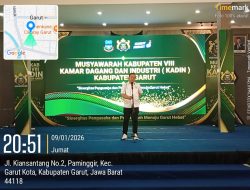 Muskab VIII  Agus Ridwan Terpilih Sebagai Ketua Kadin Garut