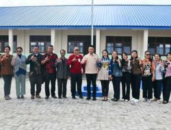 Bupati Humbahas, Dr. Oloan Paniaran Nababan, SH., MH., Resmikan UPT SMPN 043 Siborboron