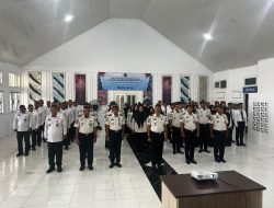 Perkuat Konsolidasi dan Kolaborasi, Lapas Kelas IIA Banda Aceh ikuti Kegiatan Apel Bersama Awal Tahun 2026 di Lingkungan Kemenko Kumham Imipas