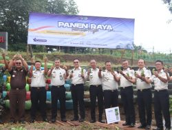 Ka. Lapas Serang Ikuti Panen Raya UPT Pas Se Indonesia