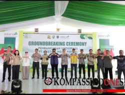Kapolres Lahat Hadiri Ground Breaking (Peletakan Batu Pertama Pembangunan Underpass/ Flyover)