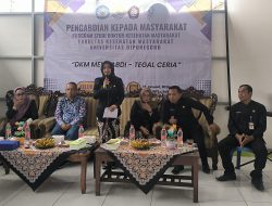 DKM UNDIP bertajuk DKM Mengabdi, Ketahanan pangan berperan langsung dalam menekan risiko stunting.