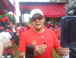 Meriahkan HUT PDI Perjuangan Ke -53, DPC PDIP Sleman Gelar Senam Sicita dan Donor Darah