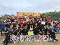PS Ankara dari Desa Bantan Tua Berlaga di Bandul Cup 2025, Dapat Dukungan Penuh Pj Kepala Desa
