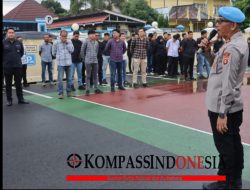 Kasi Propam Polres Lahat Laksanakan Gaktibplin, Tegakkan Disiplin dan Profesionalisme Personel