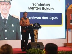 Resmikan 438 Pos Bantuan Hukum, Menteri Hukum RI Dukungan Pemerintah Daerah Menjadi Faktor yang Sangat Sentral